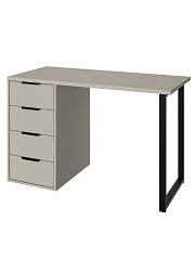 Стол С-400 (1200*550) глиняный серый/риолит