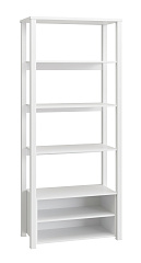 Стеллаж открытый Изабель ИЗ-62К белое дерево