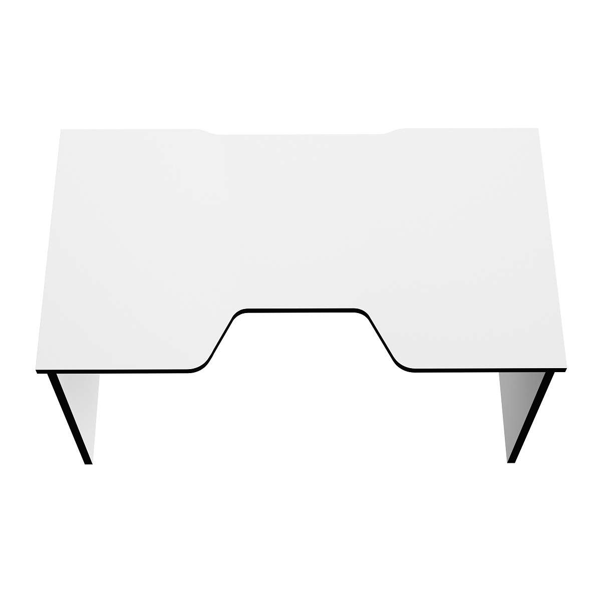 Геймерский стол С-240 белый/черный