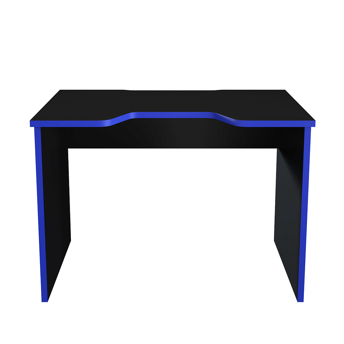 Геймерский стол С-241 черный/синий (1100х750)