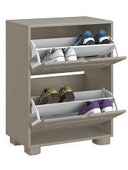 Тумба для обуви ДримСтар ДС-22 глиняный серый/риолит