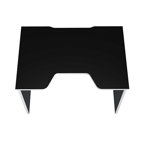 Геймерский стол С-241 черный/белый (1100х750)