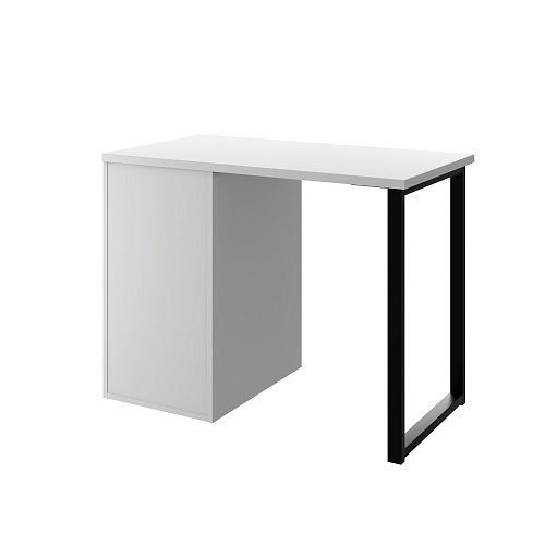 Стол С-404 белый структурный/меренга (1000х550)