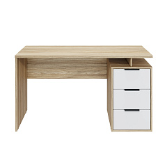 Стол С-407 блэквуд ячменный/меренга (1350*600)