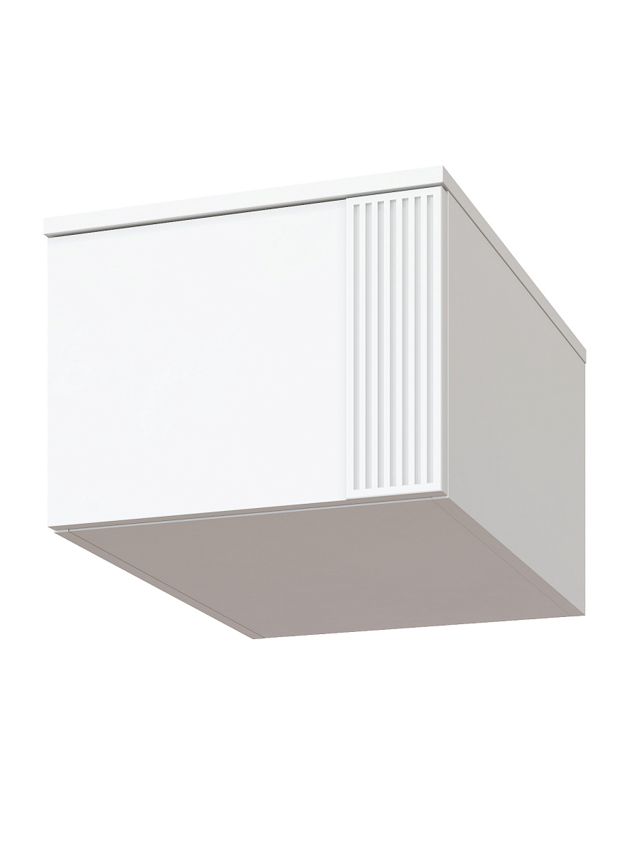 Антресоль Эмилия ЭЛ-53 белый структурный/меренга