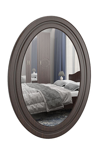 Зеркало «Монблан» МБ-43 (500х700) орех шоколадный