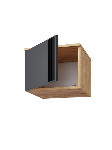 Антресоль Эмилия ЭЛ-50 дуб крафт золотой/графит