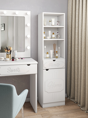 Пенал ДримСтар ДС-62 белое дерево