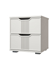 Тумба прикроватная Эмилия ЭЛ-25 кашемир/шарли керамика