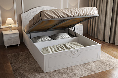 Кровать Ассоль АС-60 (2000х1400) белое дерево