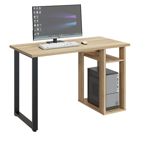 Стол С-601 (1200х600) блэквуд ячменный 