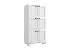 Гарнитур для прихожей «Монблан 2020-06» белое дерево