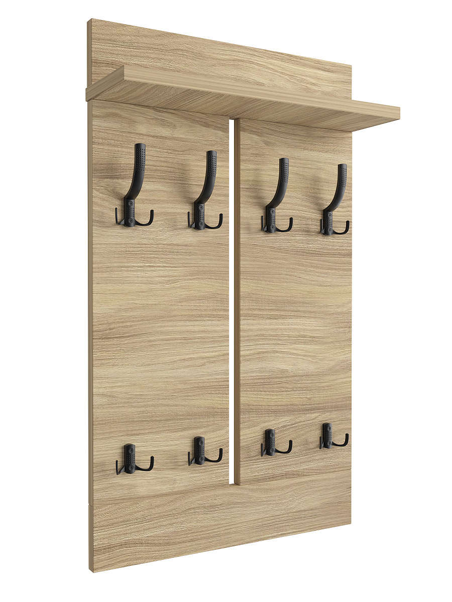 Вешалка ВН-13 блэквуд ячменный (600*1000)