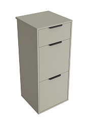 Тумба Оптима ОП-08 глиняный серый/риолит