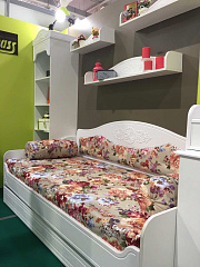 Кровать Ассоль АС-47 (2000х900) белое дерево