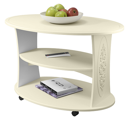 Стол журнальный Ассоль плюс АС-17 ваниль