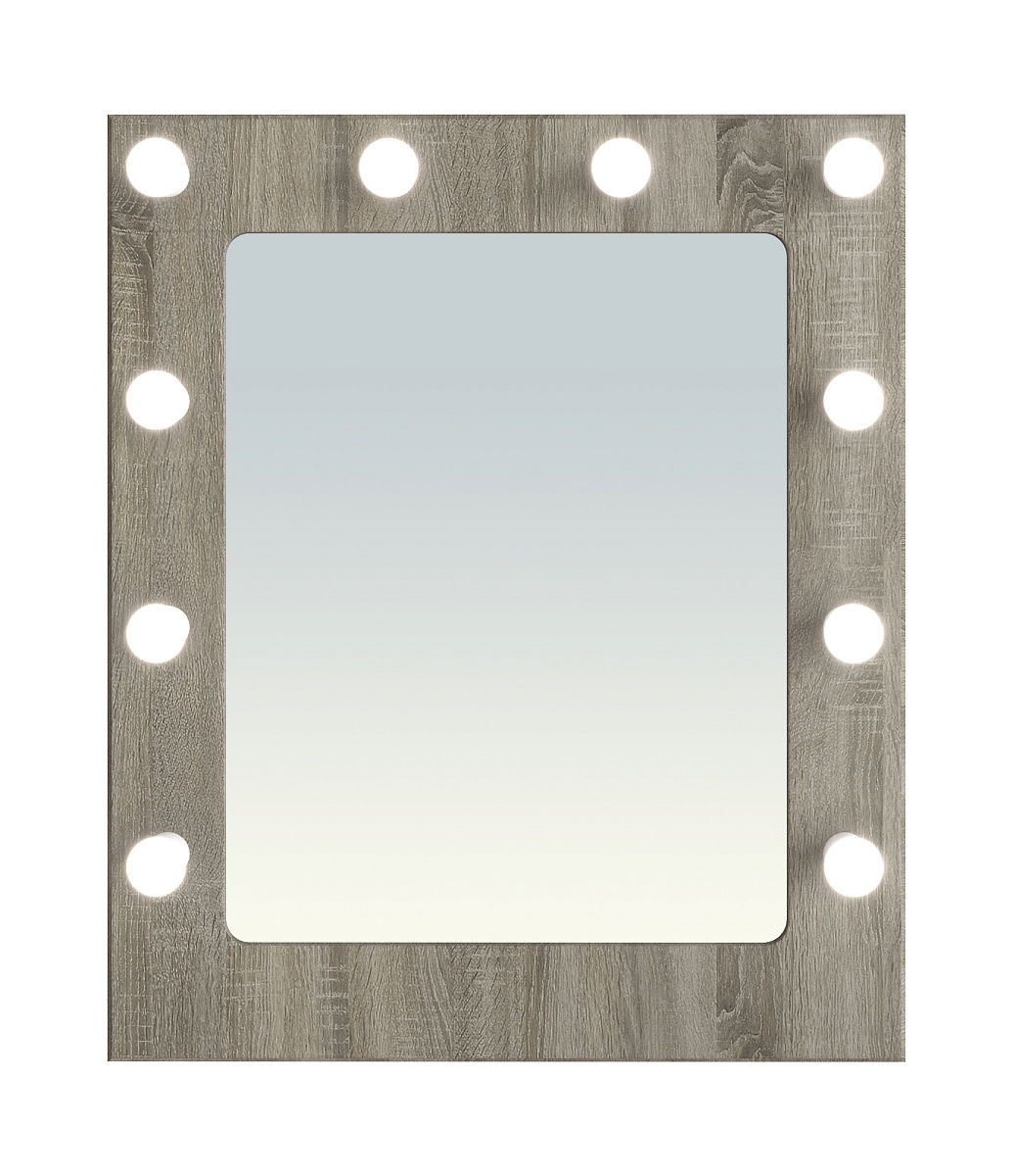 Зеркало ДримСтар ДС-40 дуб эвок/дуб сонома темный