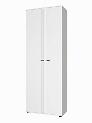 Шкаф для одежды Эмилия ЭЛ-13К глухой белый структурный/меренга