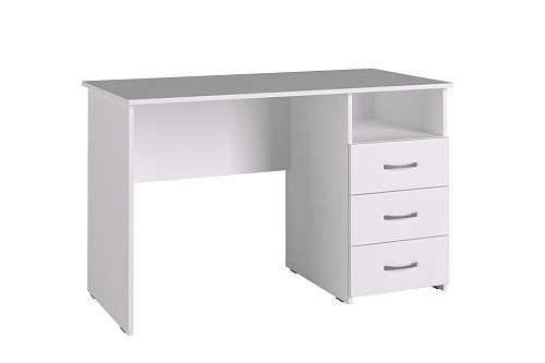 Стол письменный С-112K белый структурный
