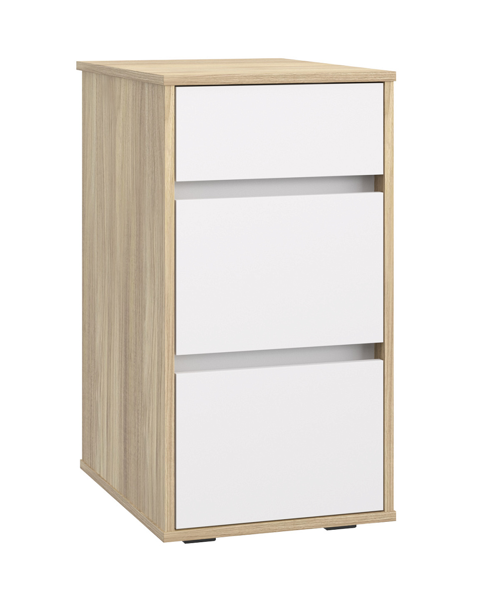 Комплект мебели Оскар ОС-100 блэквуд ячменный/белый структурный