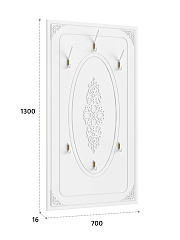 Вешалка Ассоль АС-22 белое дерево