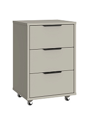 Тумба мобильная К-54 глиняный серый/риолит