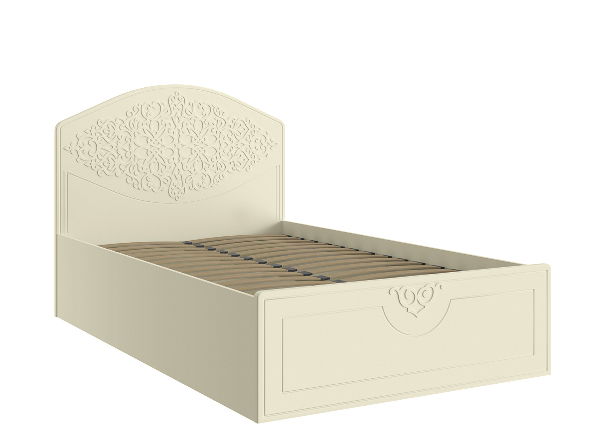 Кровать Ассоль плюс АС-68 (2000х1200) ваниль