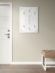 Вешалка Ассоль АС-71 белое дерево