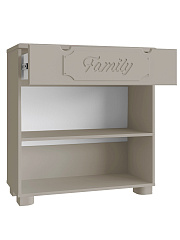 Тумба ДримСтар ДС-18 глиняный серый/риолит