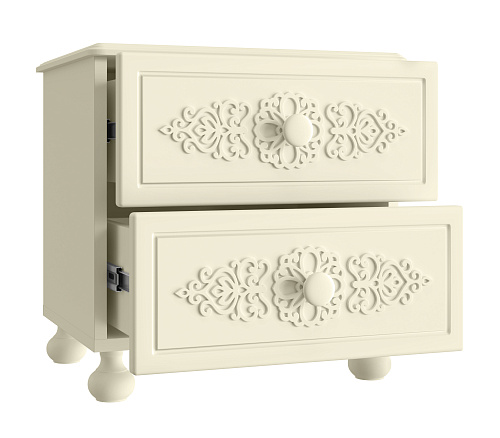 Тумба прикроватная Ассоль плюс АС-4 ваниль