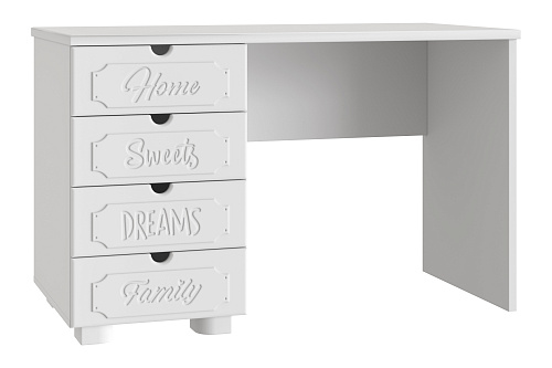 Стол письменный ДримСтар ДС-4 белое дерево