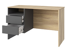 Стол Оскар ОС-24 блэквуд ячменный/графит