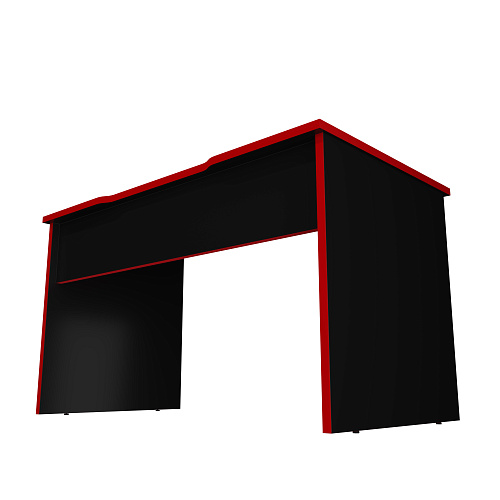 Геймерский стол С-240 черный/красный