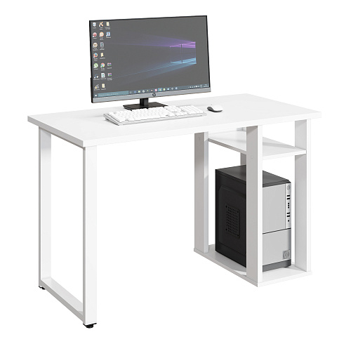 Стол С-611 (1200х600) белый структурный 