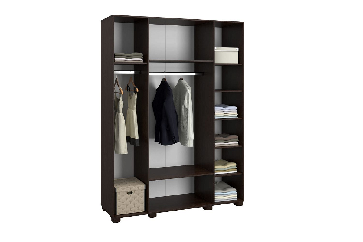 Шкаф «Монблан» МБ-25К венге/орех шоколадный