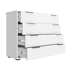 Комод Оптима ОП-04 белый структурный/меренга