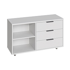 Тумба К-50 белый структурный/меренга