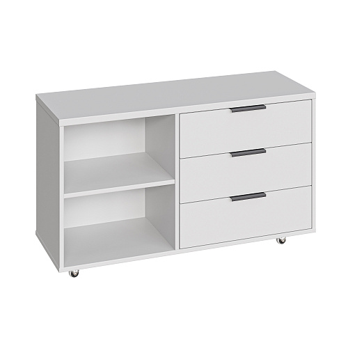 Тумба К-50 белый структурный/меренга