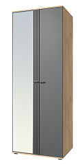 Шкаф для одежды Эмилия ЭЛ-16К комбинированный дуб крафт золотой/графит