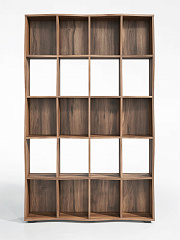 Стеллаж Контемпо КТ-01 дуб барокко янтарный