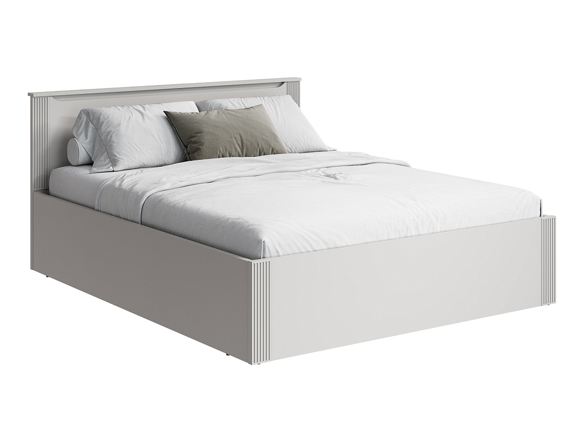 Кровать с ПМ Эмилия ЭЛ-34 (160х200) кашемир/шарли керамика