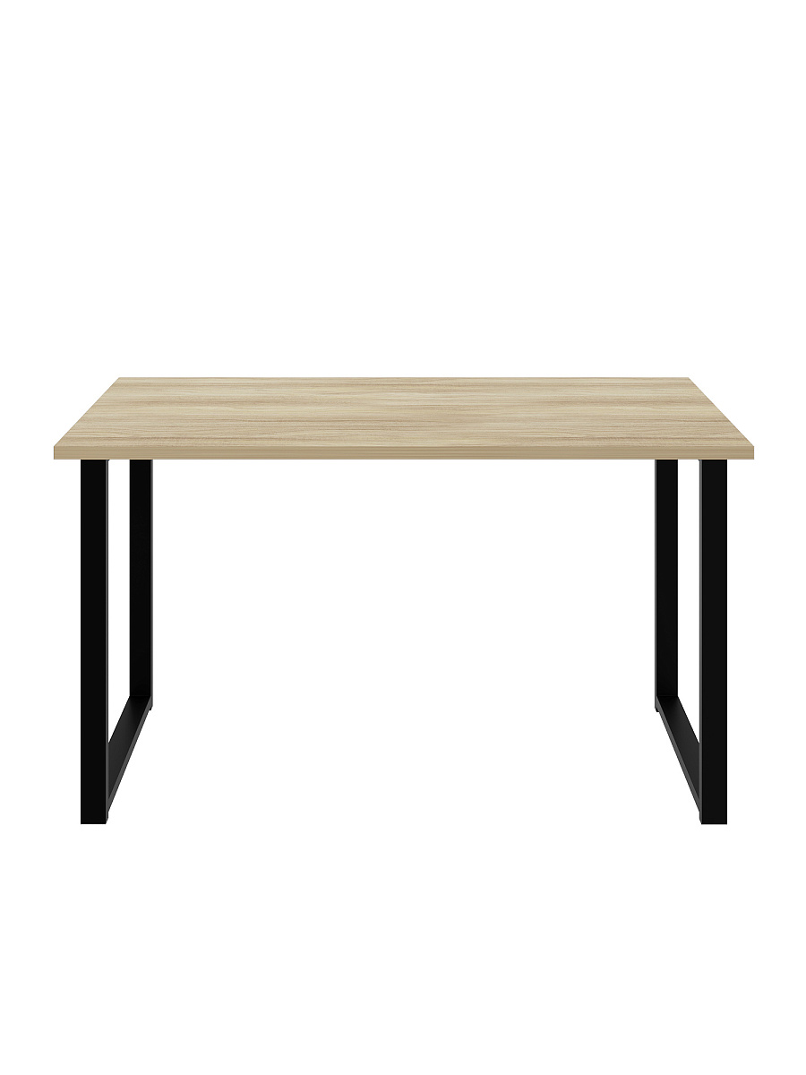 Стол С-600 блэквуд ячменный/каркас черный (1350х600)