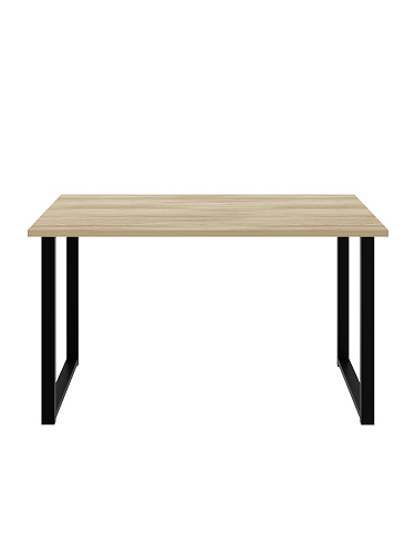 Стол С-600 блэквуд ячменный/каркас черный (1350х600)