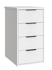 Тумба К-52 белый структурный/меренга