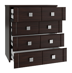 Комод Изабель ИЗ-50К орех темный