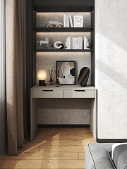 Стол Оптима ОП-19 глиняный серый/риолит