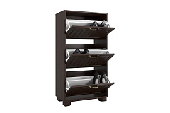 Тумба для обуви (обувница) «Монблан» МБ-34К венге/орех шоколадный