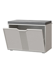 Тумба Эмилия ЭЛ-4К (с подушкой) кашемир/шарли керамика