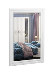 Зеркало «Монблан» МБ-41 (600х900) белое дерево