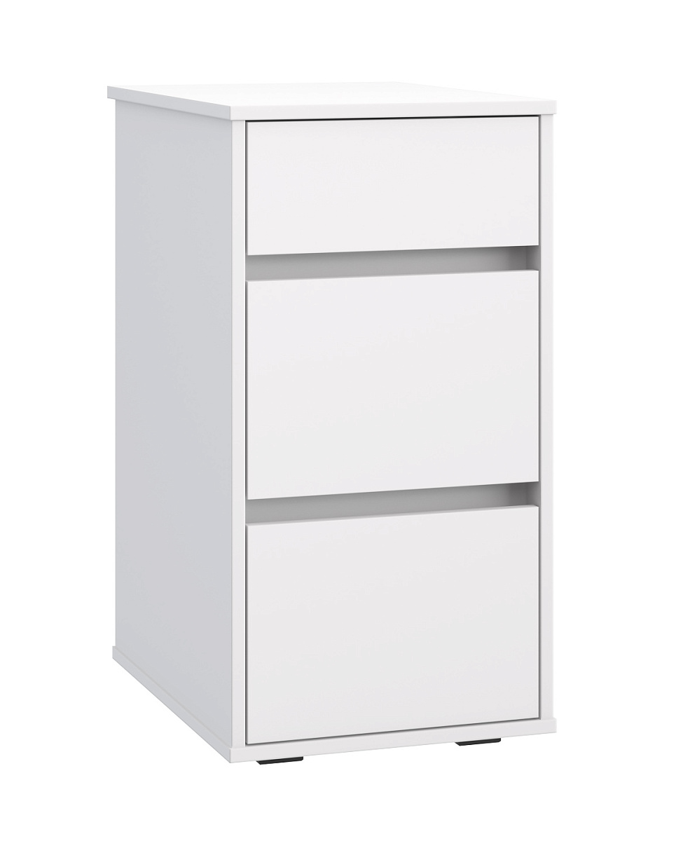 Тумба Оскар ОС-10 белый структурный